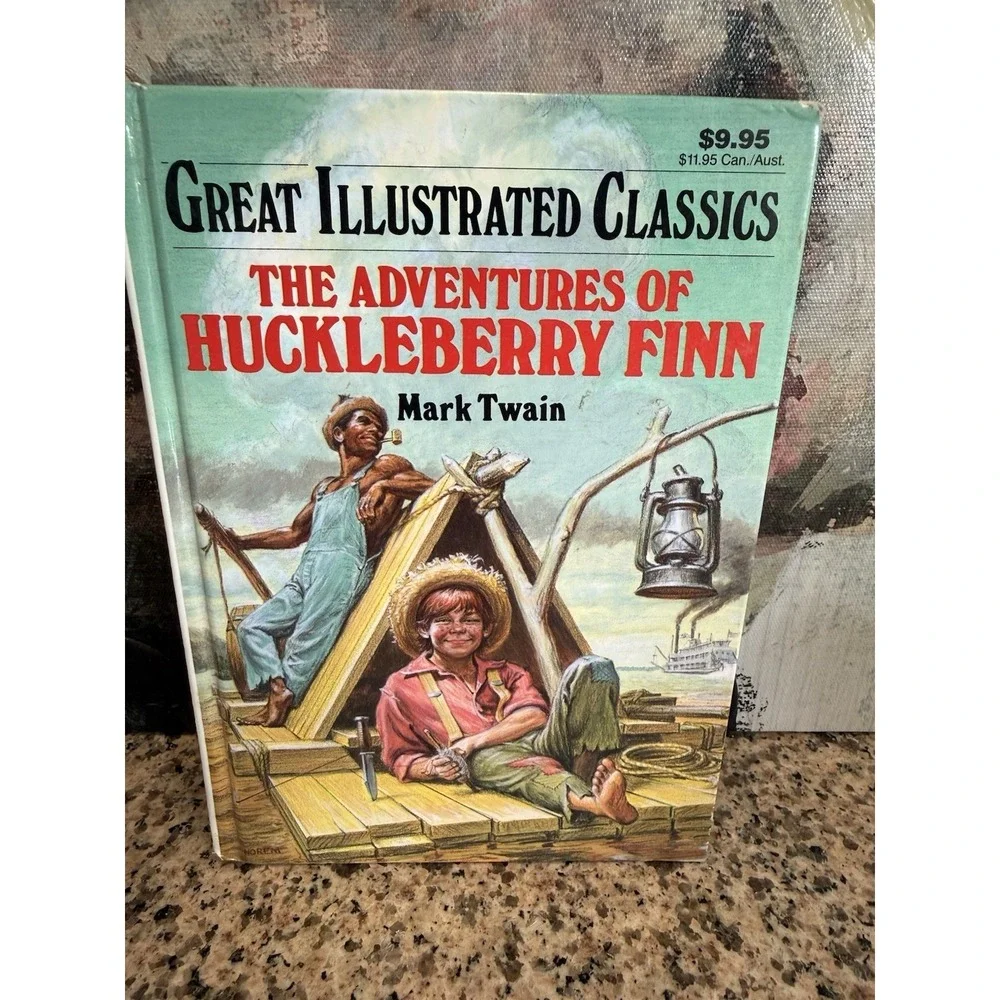 Great Illustrated Classics The Adventures of Huckleberry Finn Mark Twain HH529